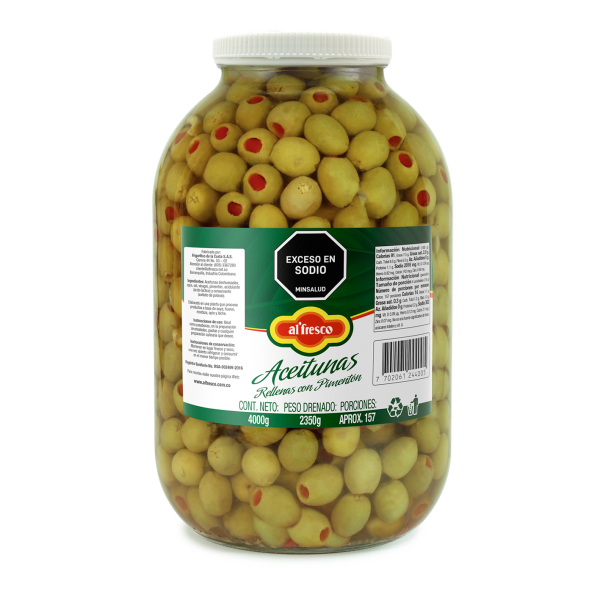 Stuffed Green Olives4000g