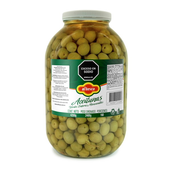 Unpitted Olives4200g