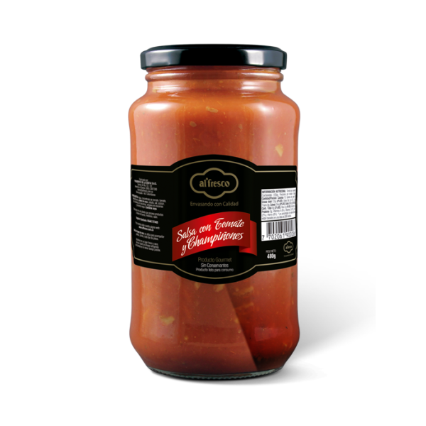 Tomato Sauce With Mushrooms 480g